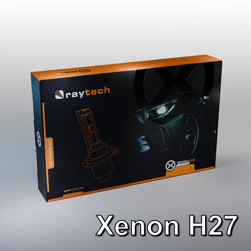 3rayech Rose Xenon H27 RayTech 35W AC 6000K система за кола