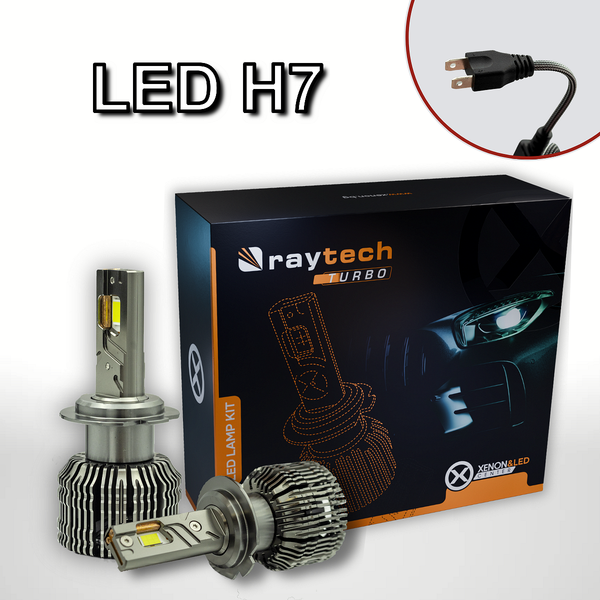 LED крушки H7 RayTech TURBO 130W 6000K