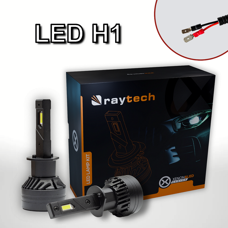 LED крушка H1 RayTech 45W 6000K CANBUS